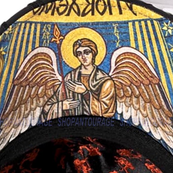 Red Monkey St. Raphael Black RM1427 Limited Edition Unisex Trucker Hat Cap - Picture 5 of 8